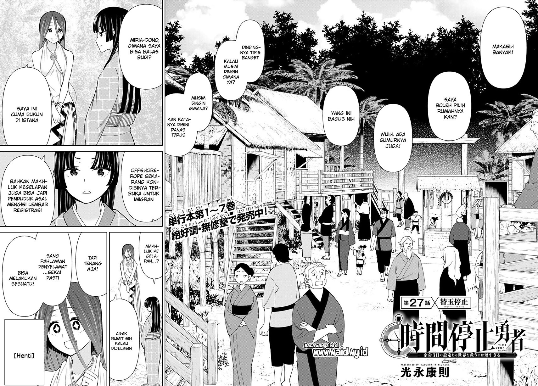 Jikan Teishi Yuusha Chapter 27 Gambar 6